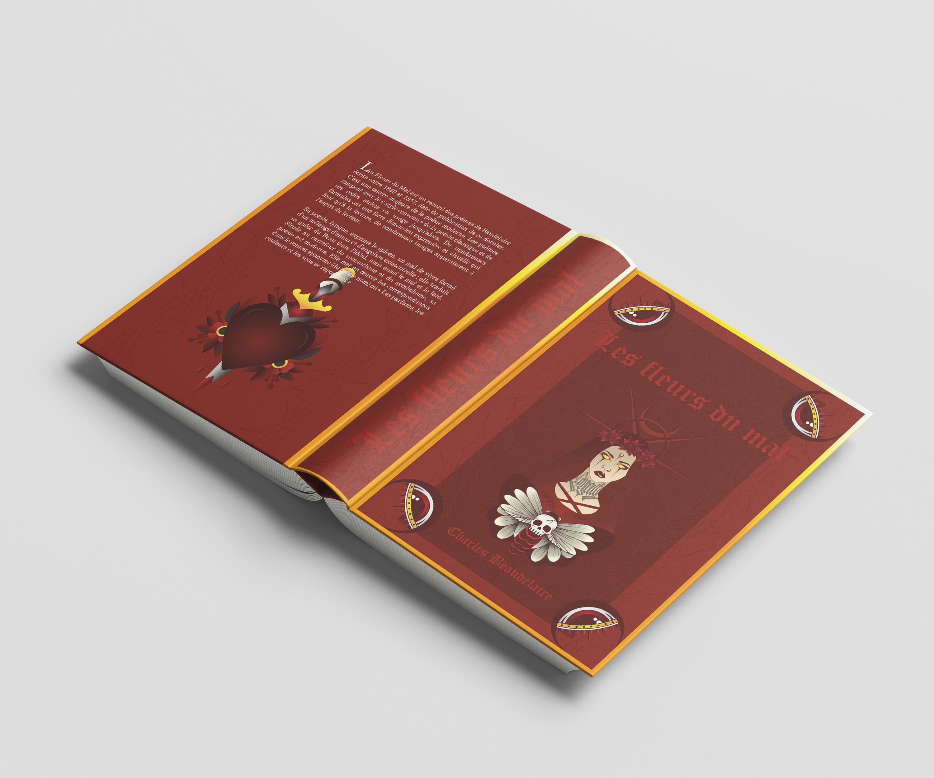 Cover — Les fleurs du mal