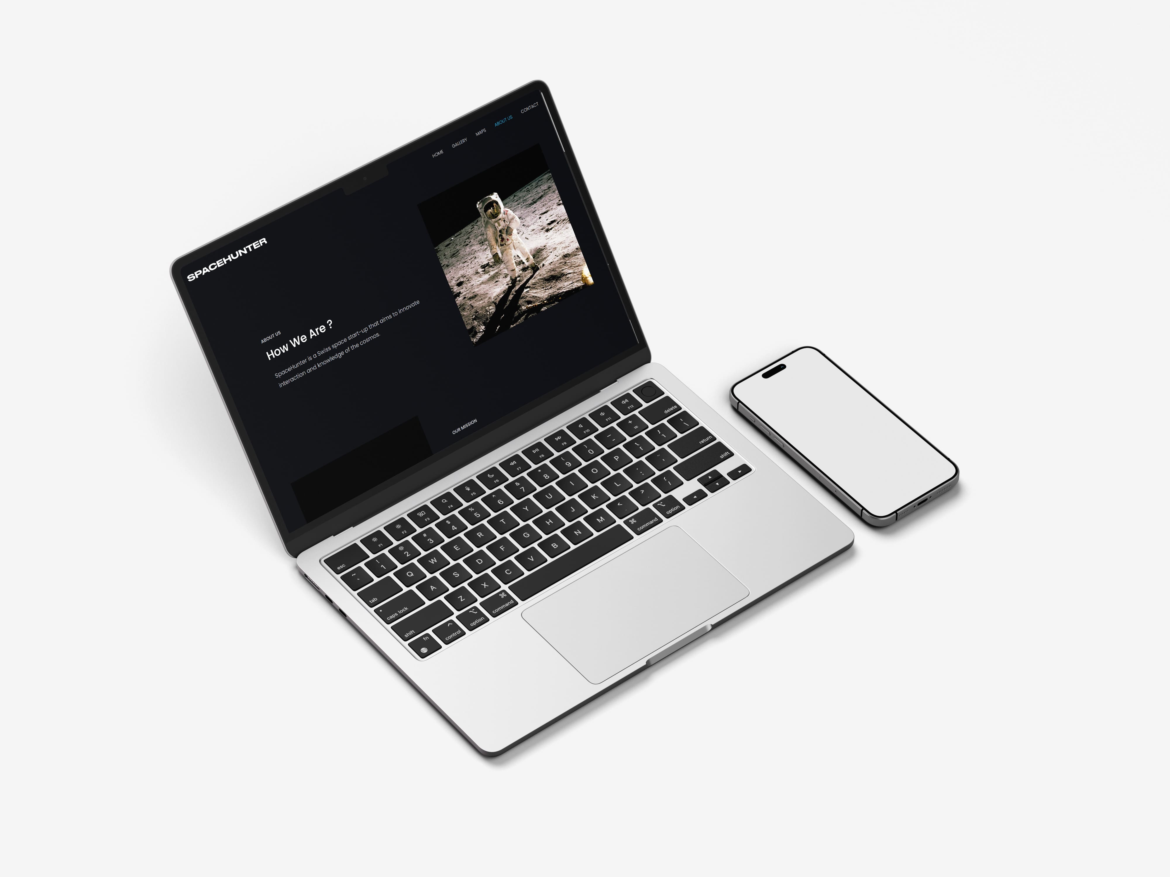 Site web — SpaceHunter